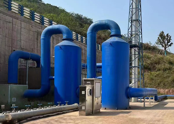 重慶涪陵製藥（yào）廠（chǎng）汙水處理站除臭工程2