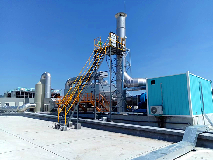 珠海冠宇電池股份有限公司鋰電池廢氣（qì）治理工程3