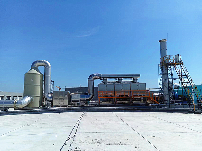 珠海冠宇電池股份有限公司鋰電池廢（fèi）氣治理工程1