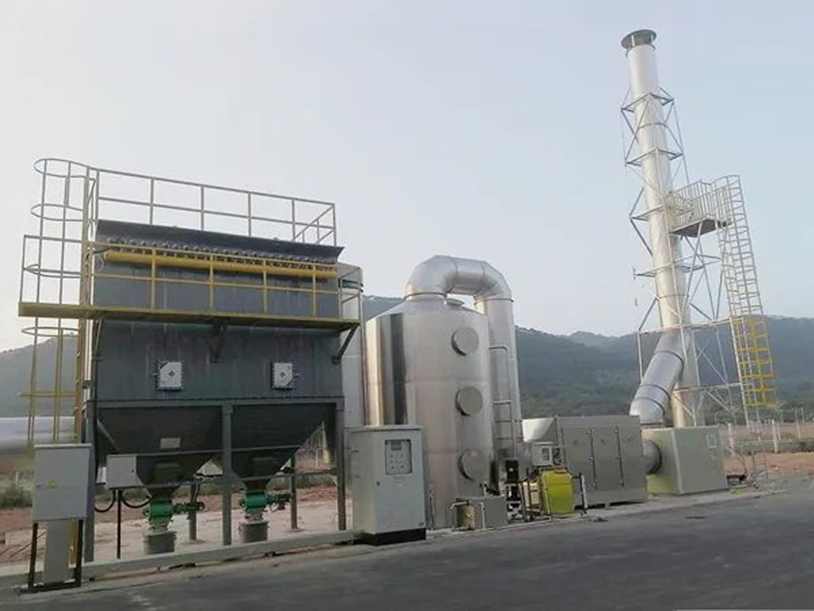 小鵬汽車鋰電池實驗室廢氣治理工程（chéng）
