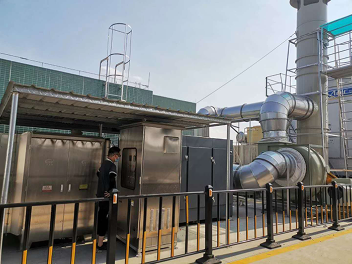 億（yì）緯鋰能廢氣處理工程2