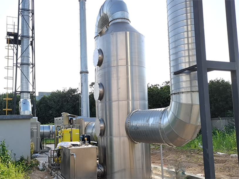 孚能（néng）科技公司鋰電池實驗室（shì）廢氣處理工程