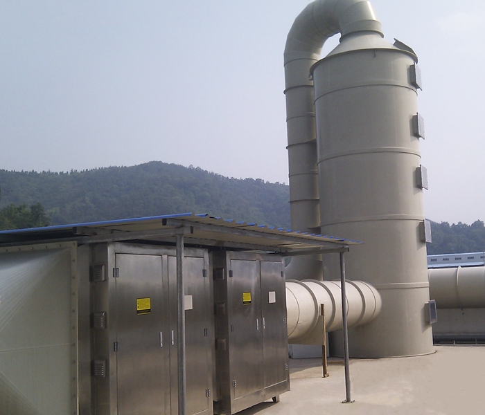 湖州市環境衛生管理處餐廚垃圾處理臭氣處理工（gōng）程2