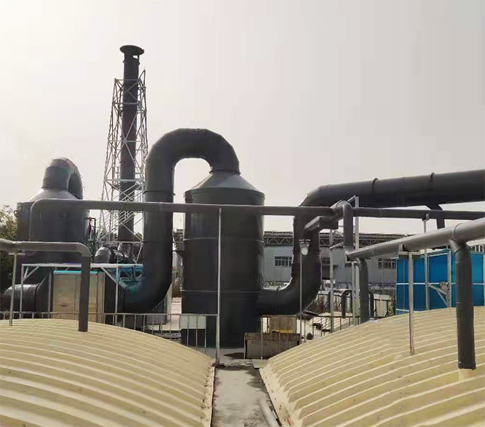 山東宏濟堂製藥（yào）惡臭氣體治理工程1