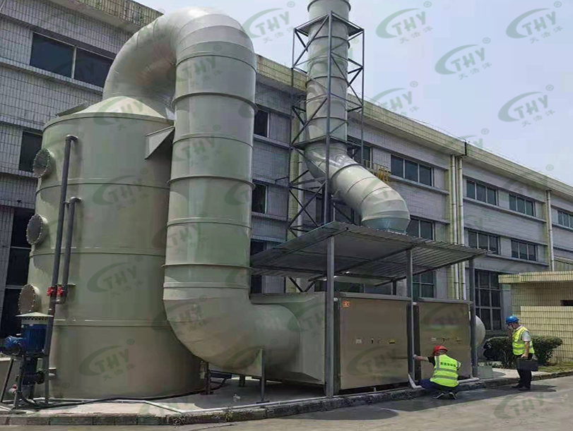 震雄機械（深圳）有限公（gōng）司噴漆車間廢氣處理工程
